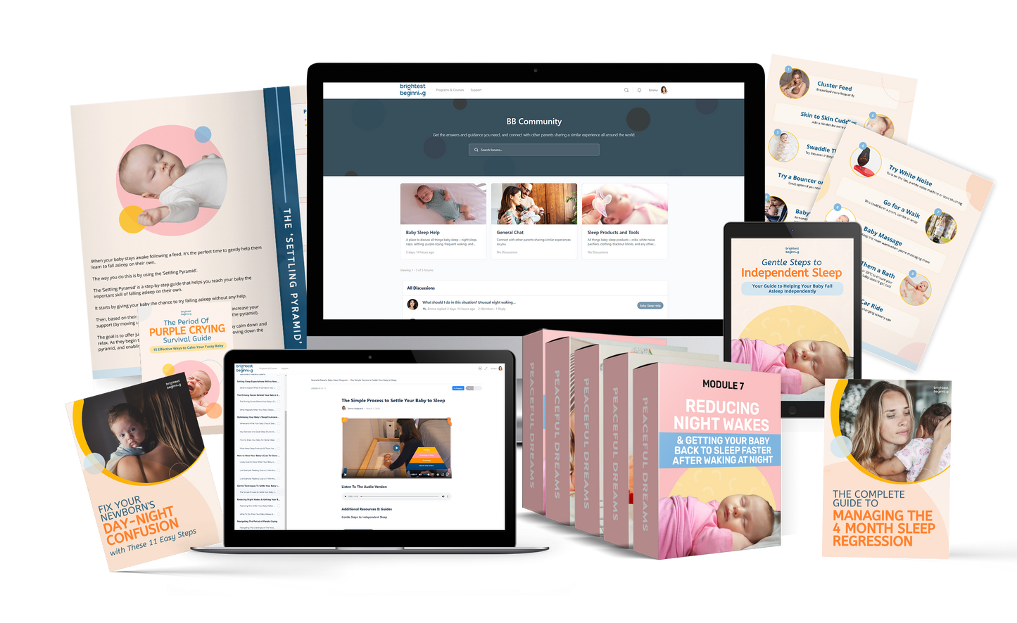 Peaceful Dreams - 0-6m Sleep Course